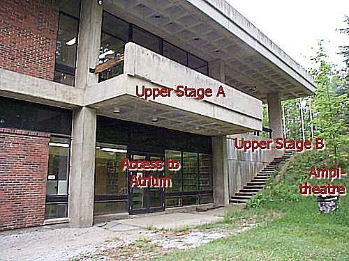 Looking at the upper stages from the main stage
